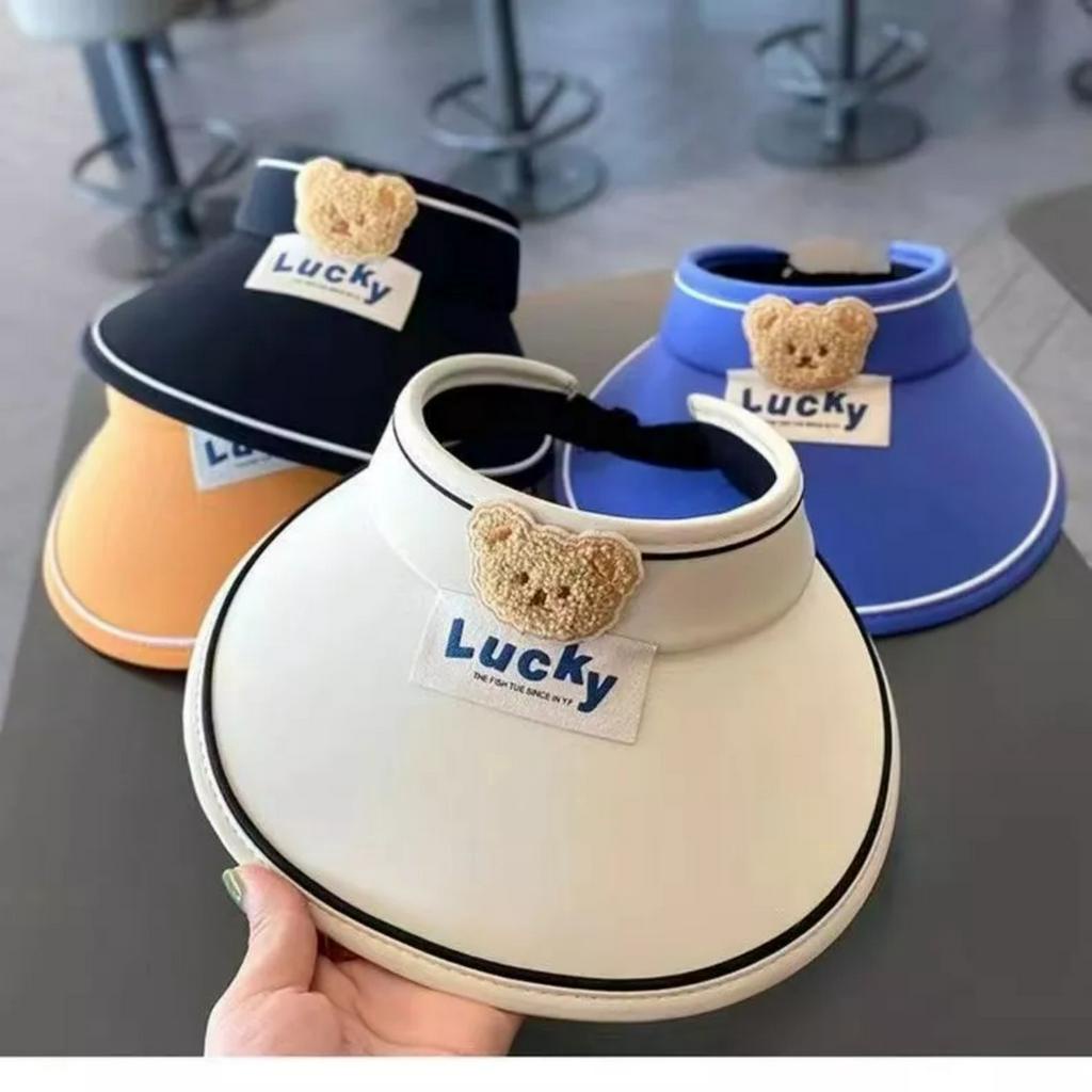 Mũ Chống Nắng LUCKY Mùa Hè Phong Cách Hàn Quốc Dễ Phối Đồ Cho Bé Yêu A.Đ