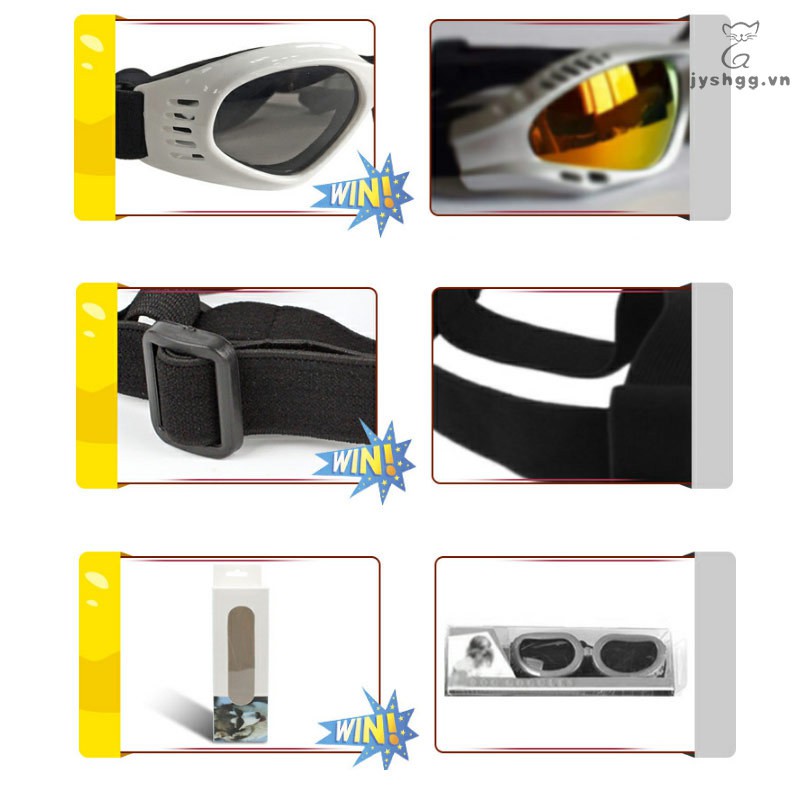 Kính mát chống gió chống nước dùng cho chó cưng