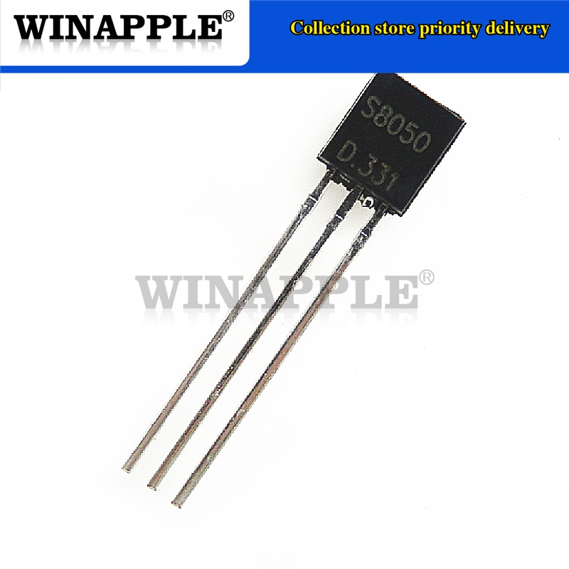 Set 100 Linh Kiện Bán Dẫn s8050 s8050d 8050 d331 npn to92