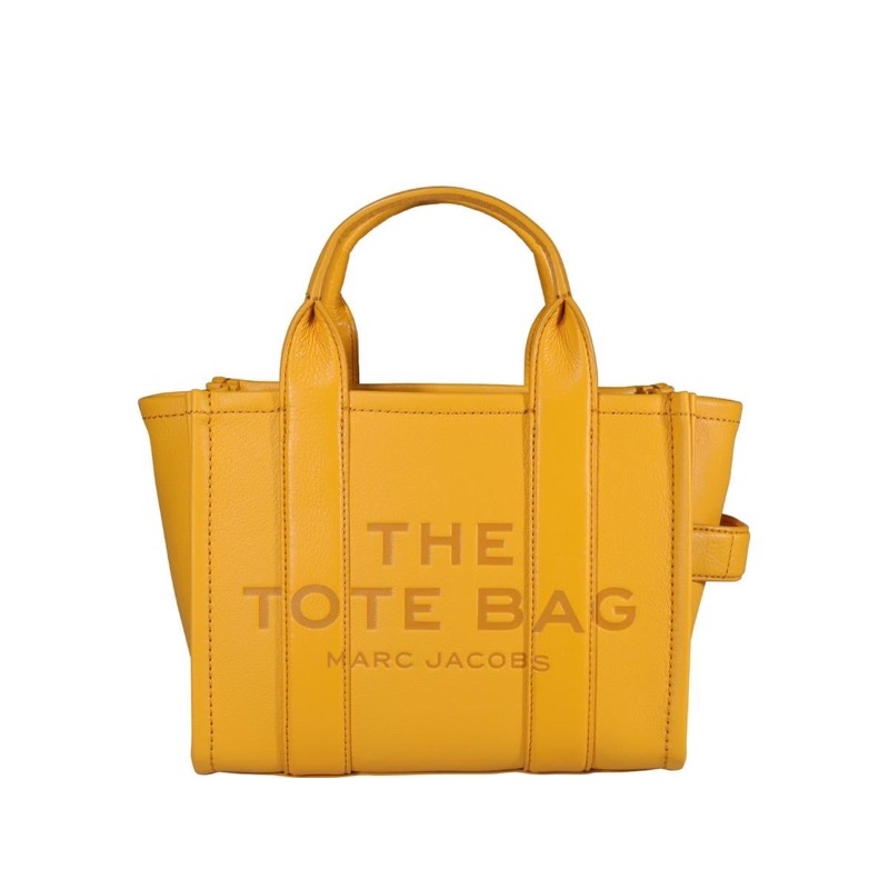 TNS-Túi tote form vuông siêu  Marcie leather field tote bag--màu vàng nổi bật