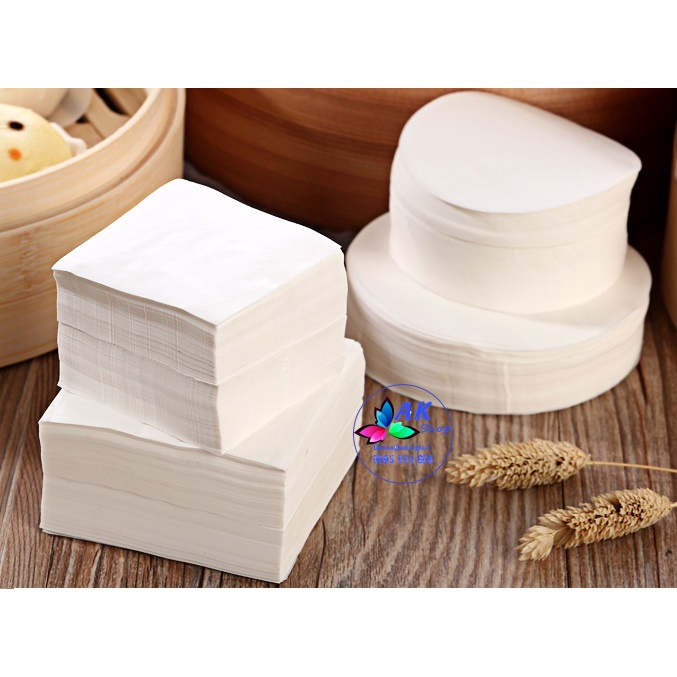 SET 500 GIẤY LÓT BÁNH BAO 10CM