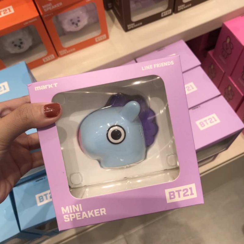 LOA CẦM TAY BT21, MINI SPEAKER (Hàng chính hãng Linefriends)