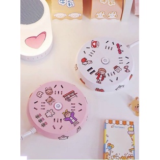 Ổ Cắm 2 Chân, 3 Chân Đa Năng Hình Siêu Cute KT: 11x11cm (ảnh thật)