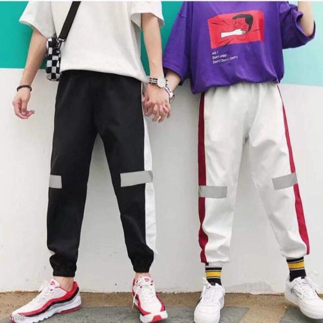 Quần 1 sọc phối phản quang AN MINH,chất kaki,from 65kg đổ về.