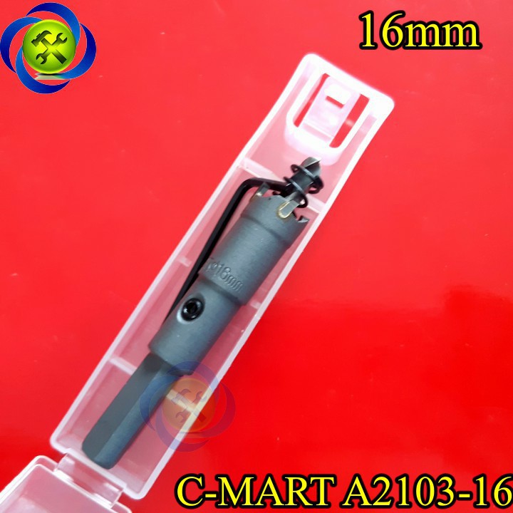 Mũi khoan lỗ thép 16mm C-Mart A2103-16