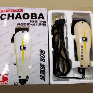 Tăng đơ cắt tóc có dây chaoba 808 nồi đồng cối đá-tông đơ hớt tóc chuyên nghiệp