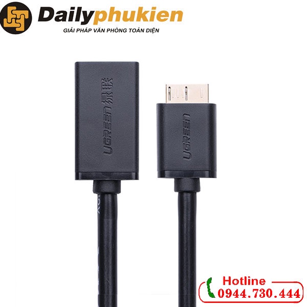 Cáp OTG Micro USB 3.0 cho điện thoại, tab, HDD UGREEN 10816 dailyphukien