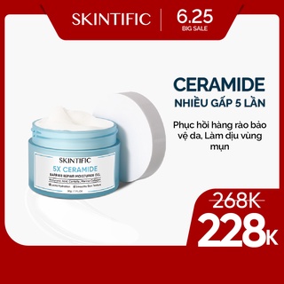 SKINTIFIC 5X Ceramide Barrier Repair Moisturize Gel 30g Kem dưỡng ẩm dành cho da mặt