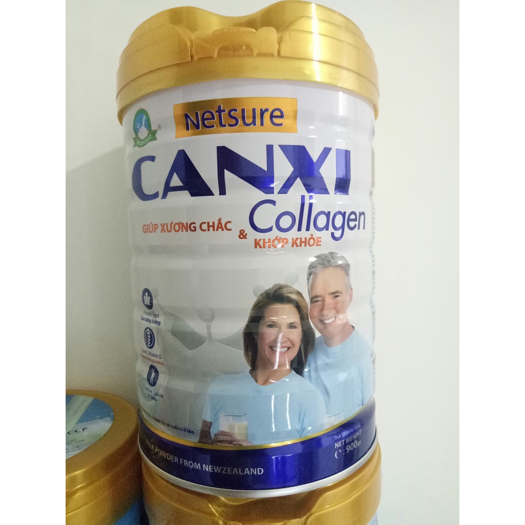 Sữa Netsure Canxi Collagen lon 900g