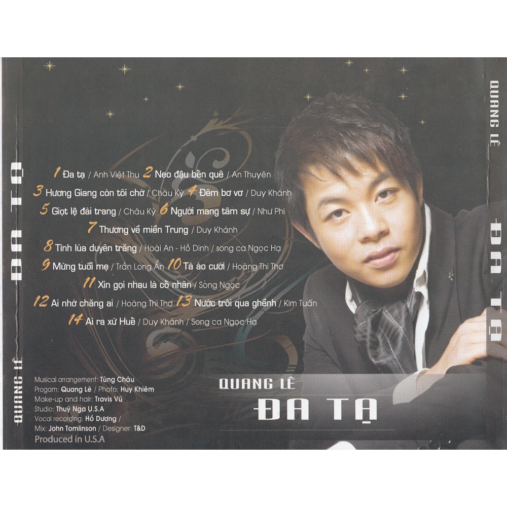 đĩa cd nhạc quang lê 1