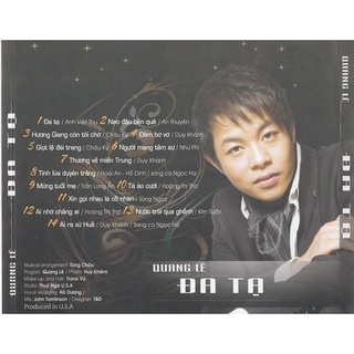 Đĩa cd nhạc quang lê 1