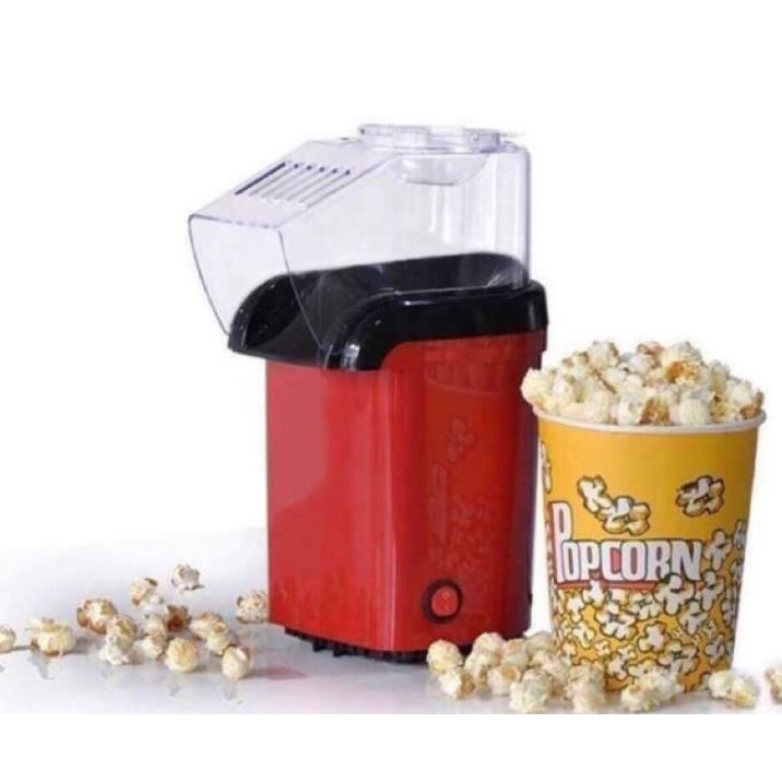 Máy nổ bỏng ngô, máy làm bắp rang bơ mini tại nhà POPCORN - Nắp vuông / nắp tròn