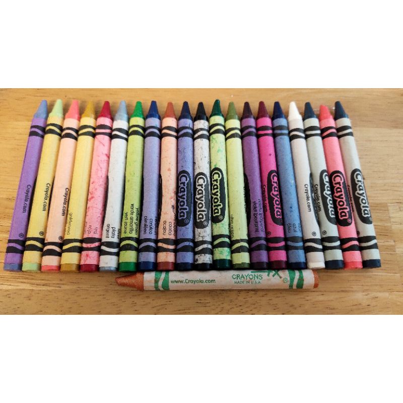 Bộ 20 cây bút mầu sáp Crayola Crayons chính hãng