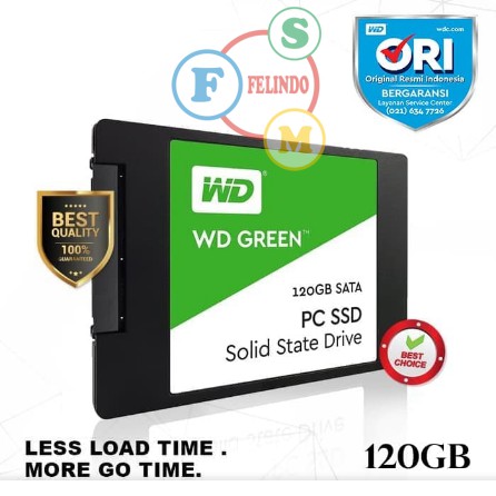 Ổ Cứng Ssd 120gb Sata3 Wd Green