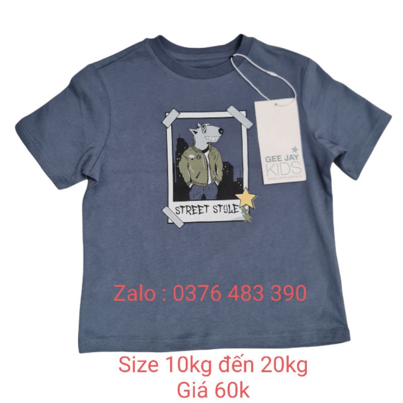 Áo bé trai xuất dư