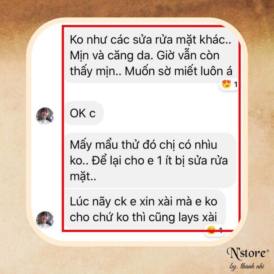 Combo 3 Kem Rửa Mặt Than Gỗ Sồi Nstore by Thanh Nhi