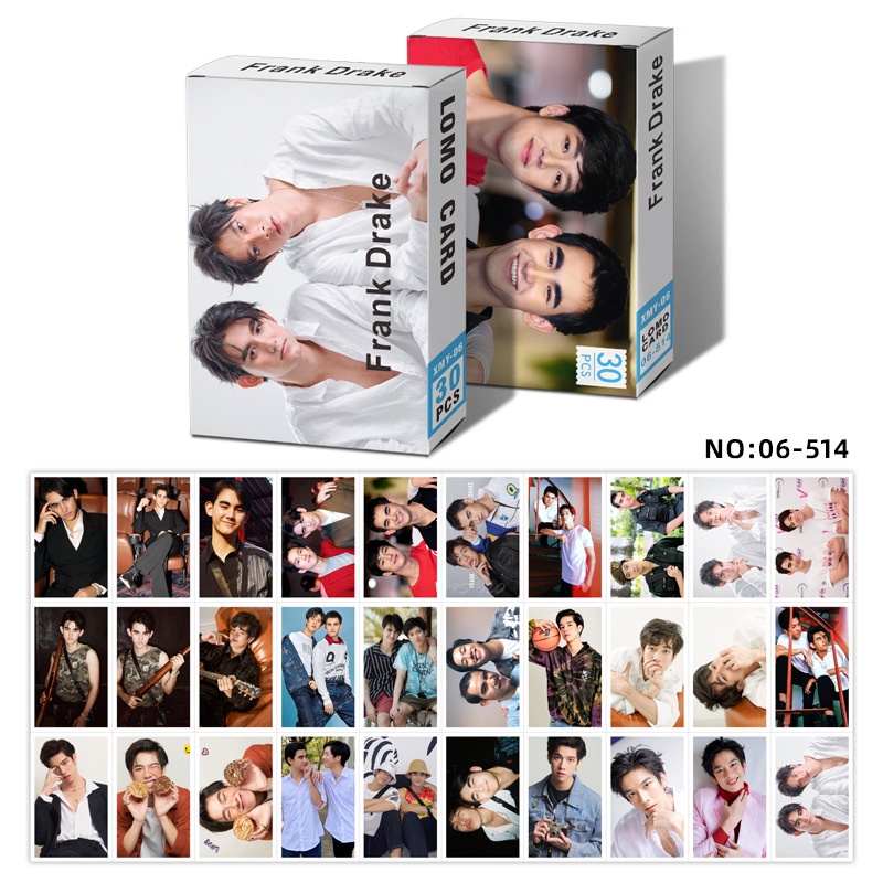 Hộp 30 Ảnh Lomo Card 2022 F4 DEW Brightwin YINWAR MewGulf OhmNanon BKPP GOT7 SINGTOKRIST