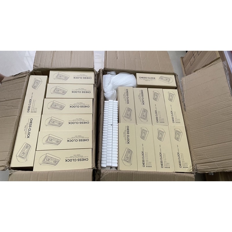 Đồng hồ cờ tướng, cờ vua PS-1688 bập bênh, bền bỉ, cực nhiều chức năng -