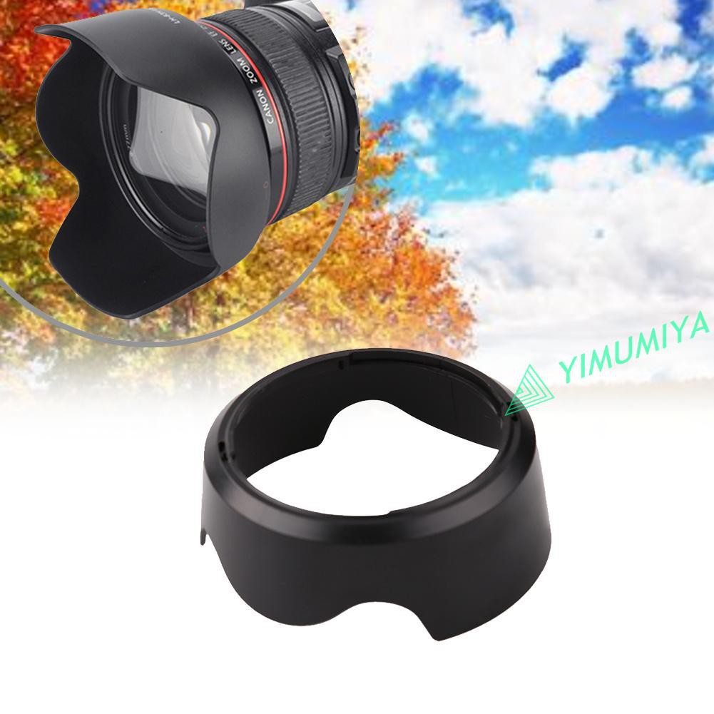 YI EW-63C Bayonet Mount Flower Shape Camera Lens Hood for Canon EF-S 18-55 STM