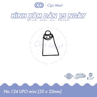 Cipi mart - hình xăm tạm thời 15 ngày - chống nước, cọ xát 124