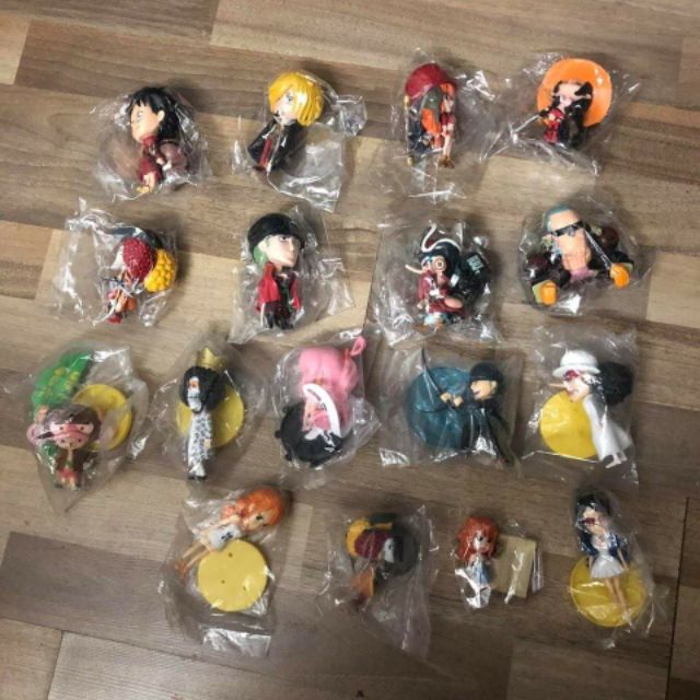 Mô hình nhân vật one piece , Dragonball , naruto