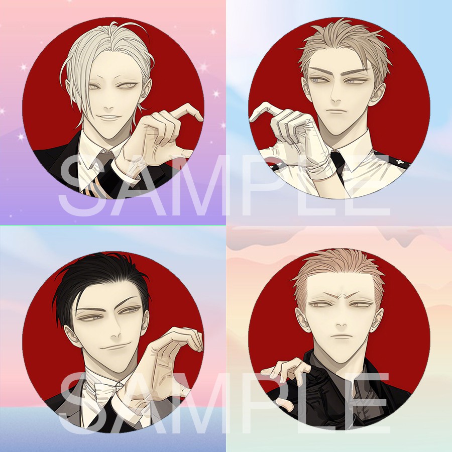 Hộp postcard 19 days Old Xian - manhua đam mỹ yaoi - Hạ Thiên - Mạc Quan Sơn - Kiến Nhất - Triển Chính Hi