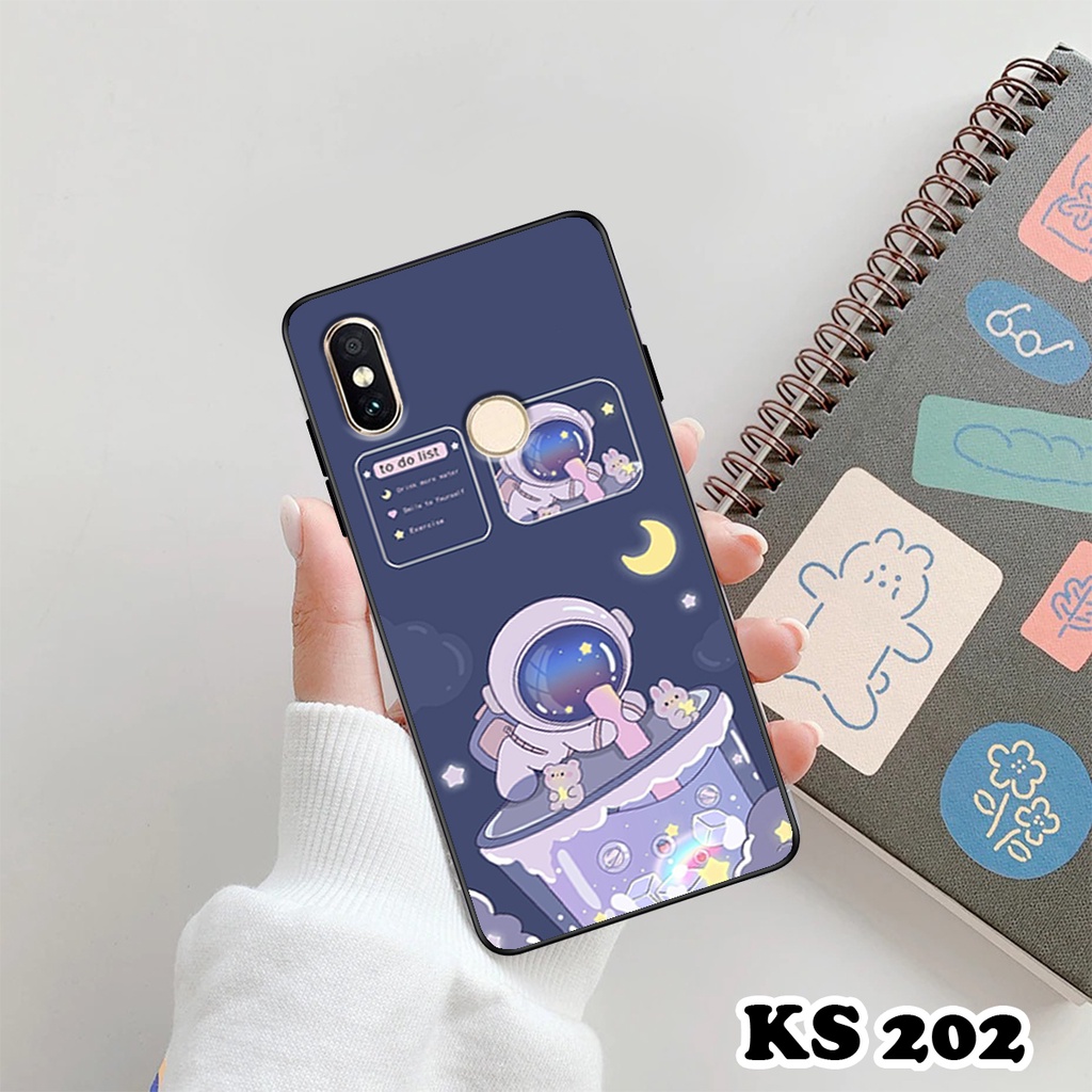 Ốp lưng Xiaomi Mi A1 - Xiaomi Mi A2 - Xiaomi Mi A2 Lite - Ốp in hình Phi hành gia cực hot