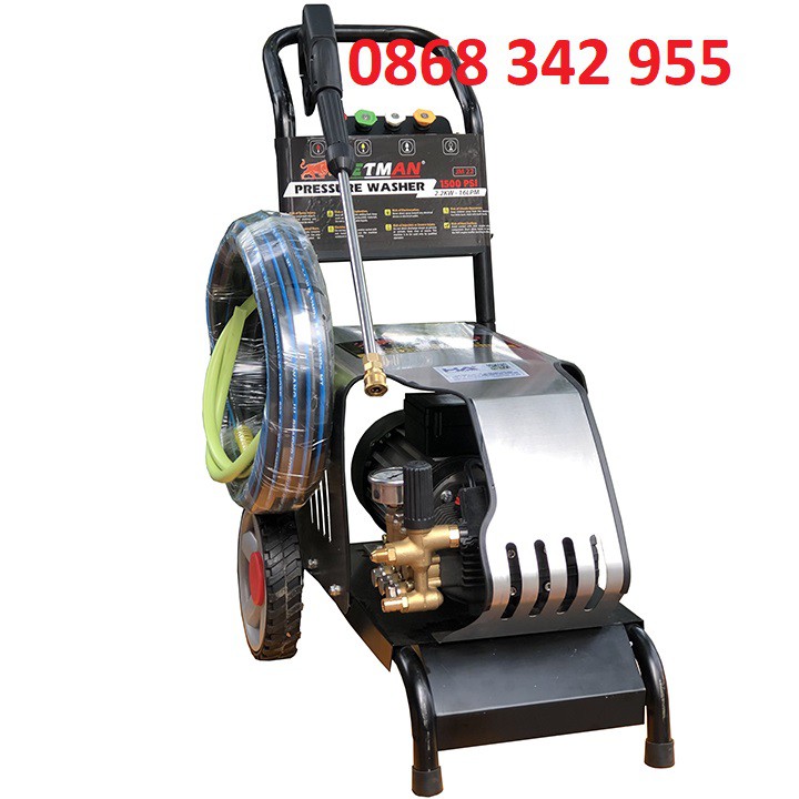 Máy Rửa Xe Cao Áp 2.2KW Jetman JM2200