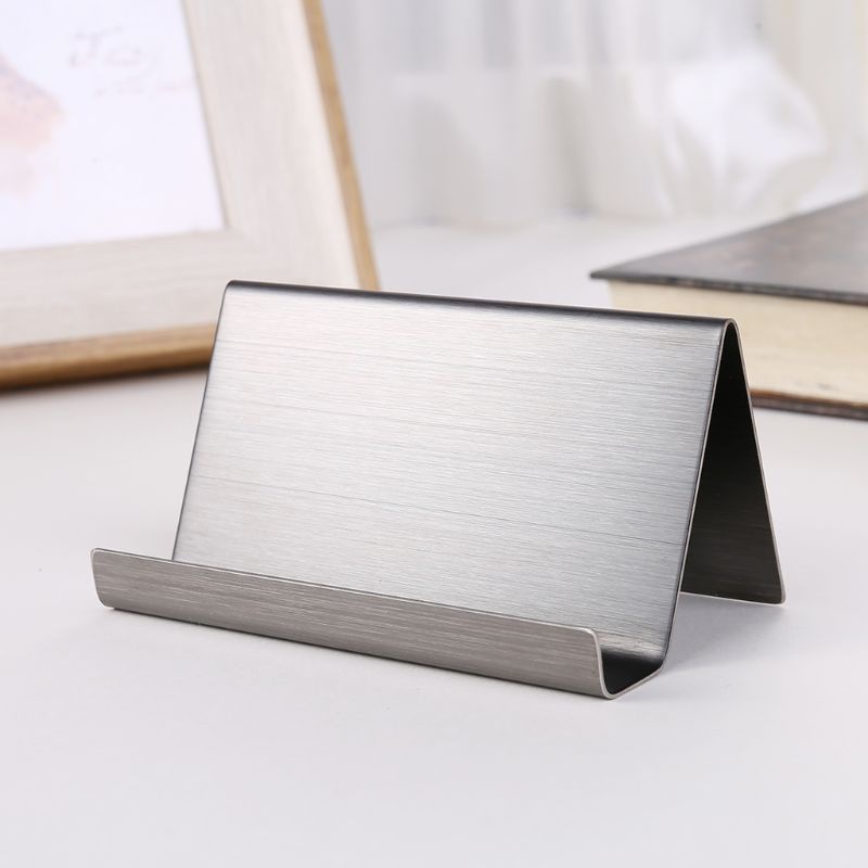 Giá Đỡ Danh Thiếp Bằng Thép Không Gỉ Tiện Dụng Cho Doanh Nhân