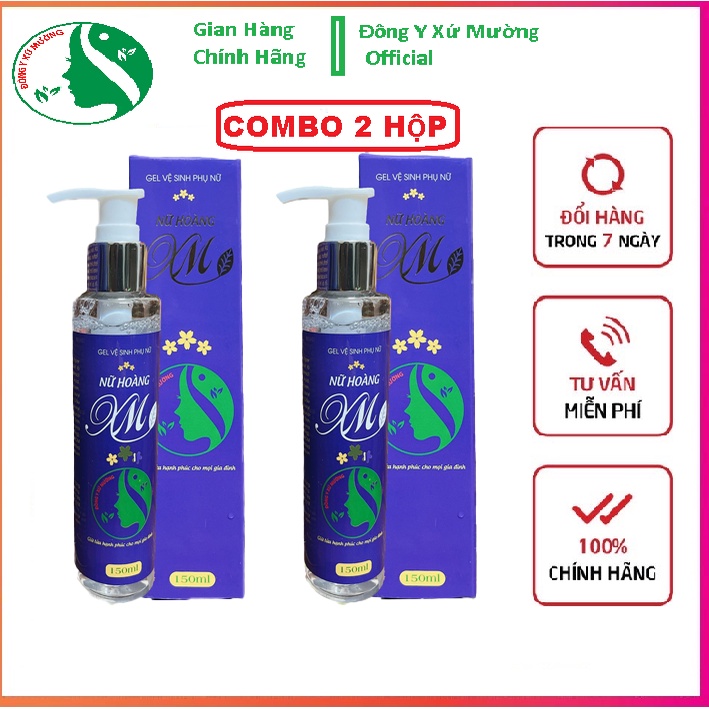 Dung Dịch Vệ Sinh Phụ Nữ XM Giúp Sạch Viêm Ngăn Ngừa Nấm Ngứa Và Cân Bằng Độ Ph - Gel VVệ Sinh Nữ Hoàng