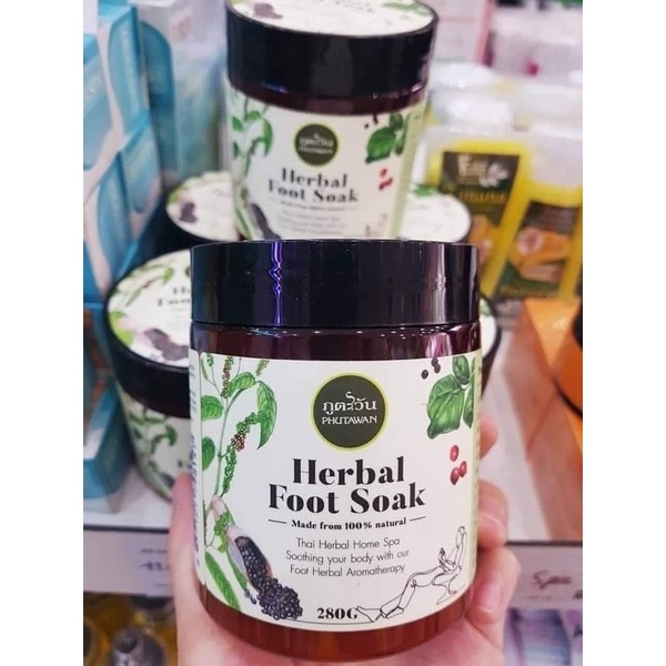 Muối Ngâm chân thải dược // PHUTAWAN HERBAL FOOT