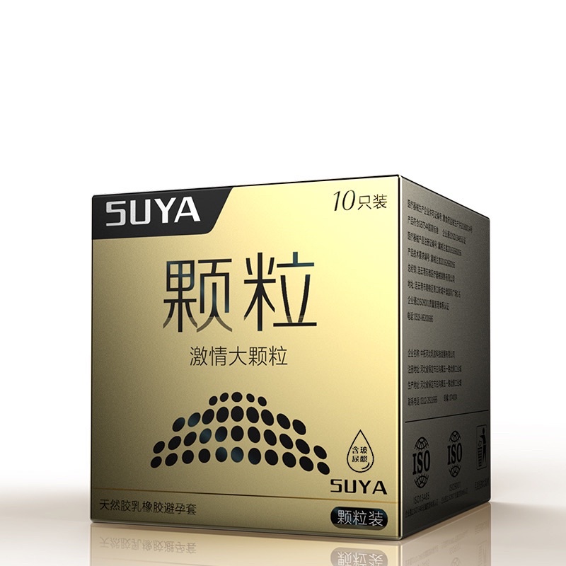 Bao cao su SUYA 0.01 Trắng, nhiều chất bôi trơn, siêu mỏng , có hương thơm 10 bcs