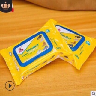 Combo 12 bịch khăn lau giày đa năng ( sỉ 24,5k/1 bịch 30 tờ)