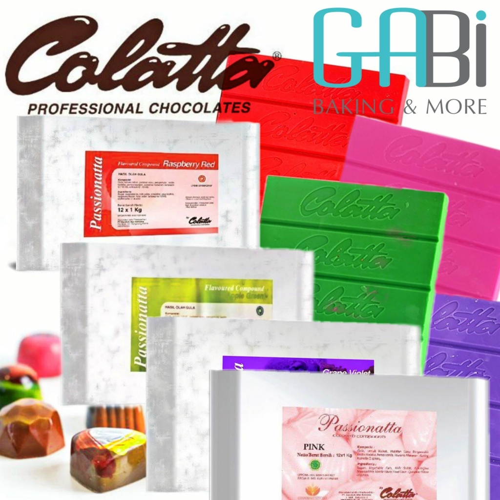 1kg Socola màu Colatta + Elmer