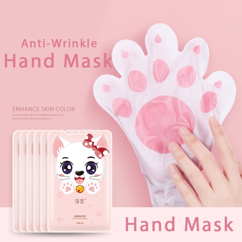 [Hàng mới về] Mặt Nạ Dưỡng Ẩm Chăm Sóc Da Tay Hiệu Quả Tiện Dụng