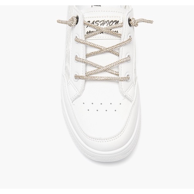 Giày thể thao nữ Dusto, phối lưới thoáng khí, đế cao 2.5cm