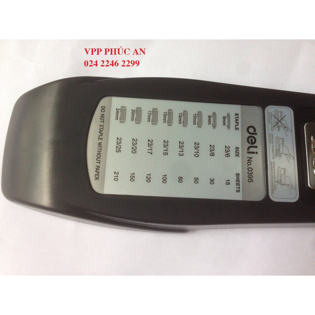 Dập ghim Deli 395