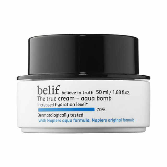 Kem dưỡng belif the true cream Aqua bomb / Moisturizing bomb
