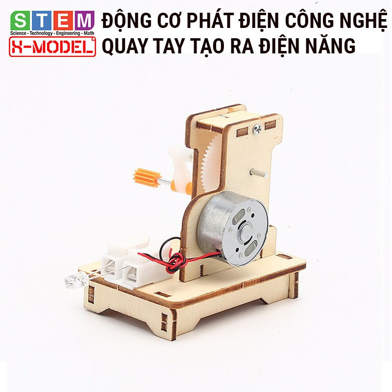 Đồ chơi lắp ráp thông minh ST85 X-MODEL Mô hình Máy phát điện