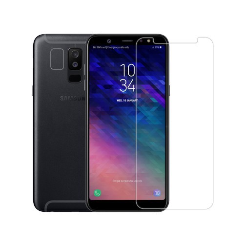 Kính cường lực samsung J6 A6 A5 A8 A9 2018 full màn chống xước độ bền cao tặng kèm khăn lau màn hình Kính-