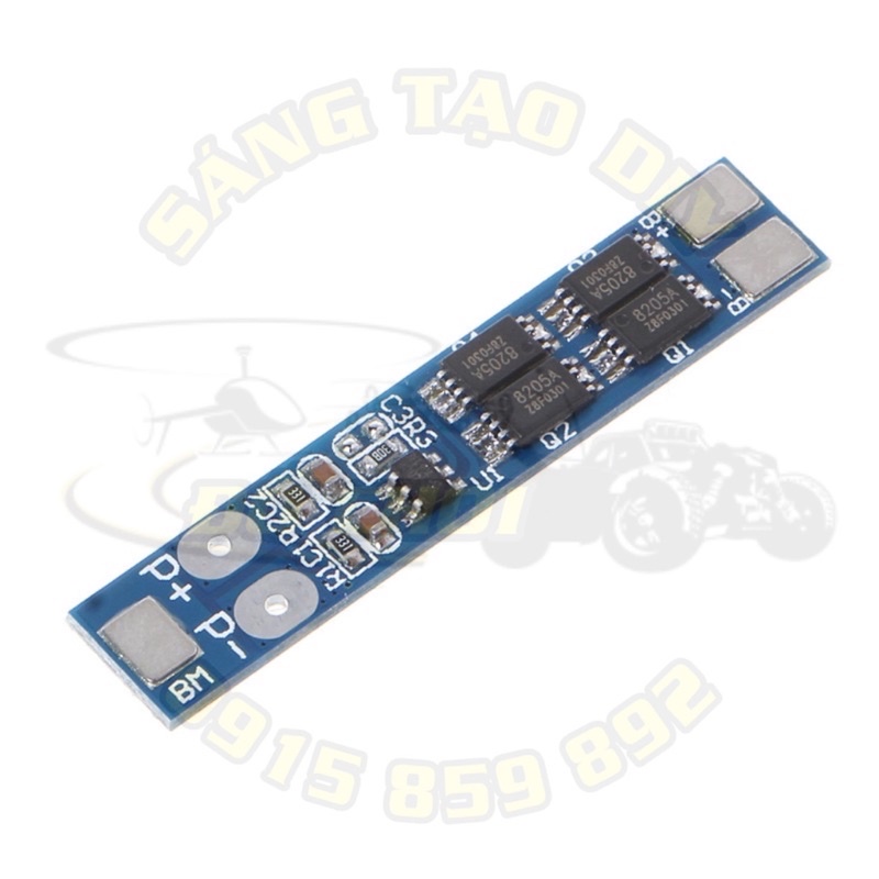Mạch sạc và bảo vệ pin Lithium 2S 7.4V 8A chuyên dụng cho pin Li-ion 18650