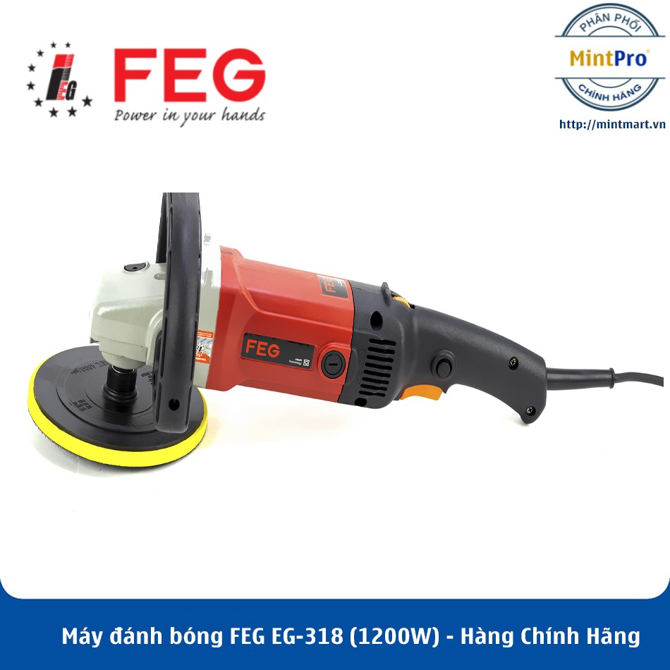 Máy đánh bóng FEG EG-318 (1200W) – Hàng Chính Hãng