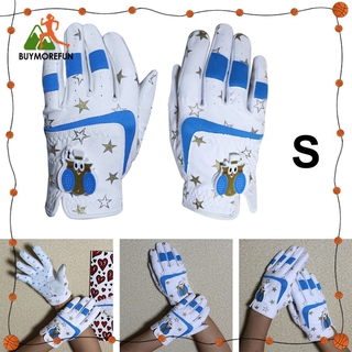 [Buymorefun] 1 Đôi Găng Tay Golf Trẻ Em Thoáng Khí Tay Trái / Phải Găng Tay Chống Thoáng Khí
