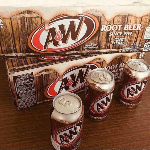 Nước Xá xị mỹ A&W 1 lon lẻ 355ml