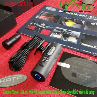 Camera hành trình Xiaomi 70mai Chính hãng Bản Quốc tế Tiếng Anh| Camera hành trình chính hãng