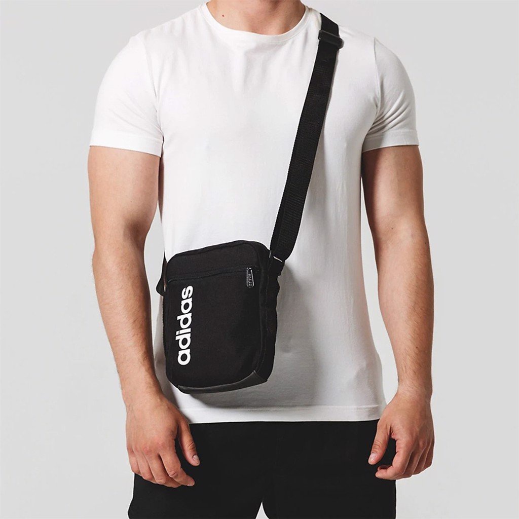 [100% CHÍNH HÃNG] Túi đeo chéo Adidas chính hãng LINEAR CORE - DT4822