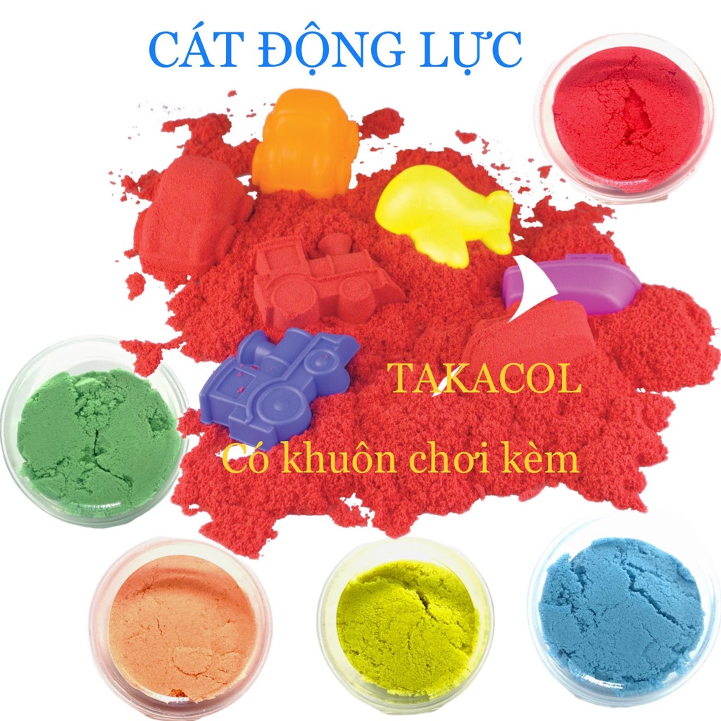 Cát Động Lực an toàn cho bé hàng công ty, kết dính tốt, màu sắc tươi sáng, giúp bé thư giãn sau giờ học..