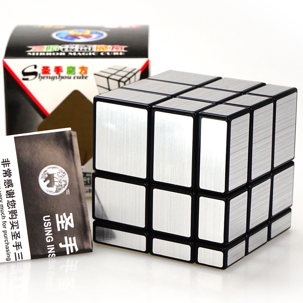 Khối Cube Tráng Gương 3x3x3 3 Kích Thước 3x3 Nhiều Hình Dạng Khác Nhau 57mm