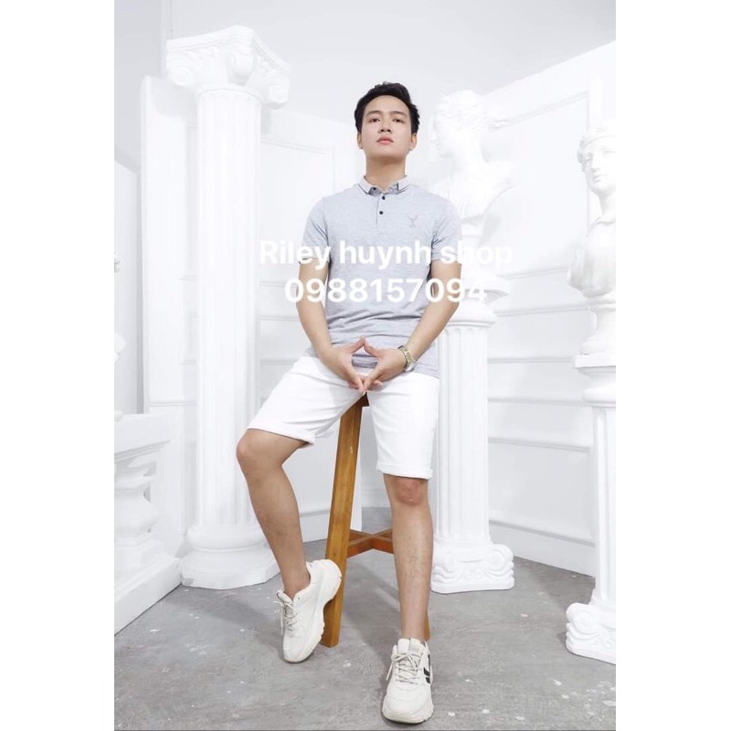 combo 3 ÁO THUN NAM CÓ CỔ RILEY HUYNH | BigBuy360 - bigbuy360.vn