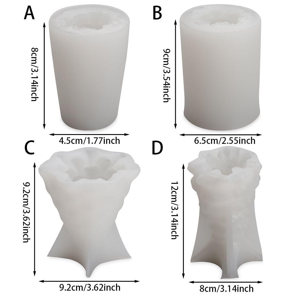 Khuôn Silicone Làm Đồ Trang Trí Thủ Công Hình Cây Thông Giáng Sinh 3D